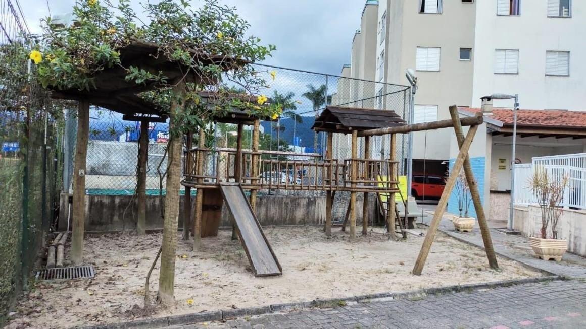 Apartamento Com Piscina Churrasqueira Em Ubatuba Leilighet Eksteriør bilde